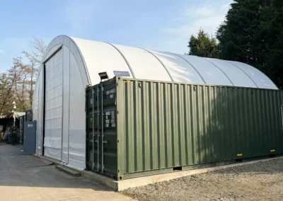 10m wide TUFFShel Container Canopy