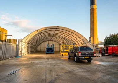 TUFFShel Max at FMB Zinc Grimsby 14m wide 32m long