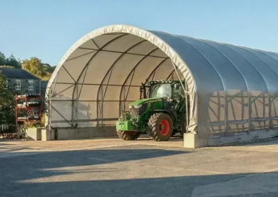 TUFFShel Max 12m wide for agricultural machinery storage