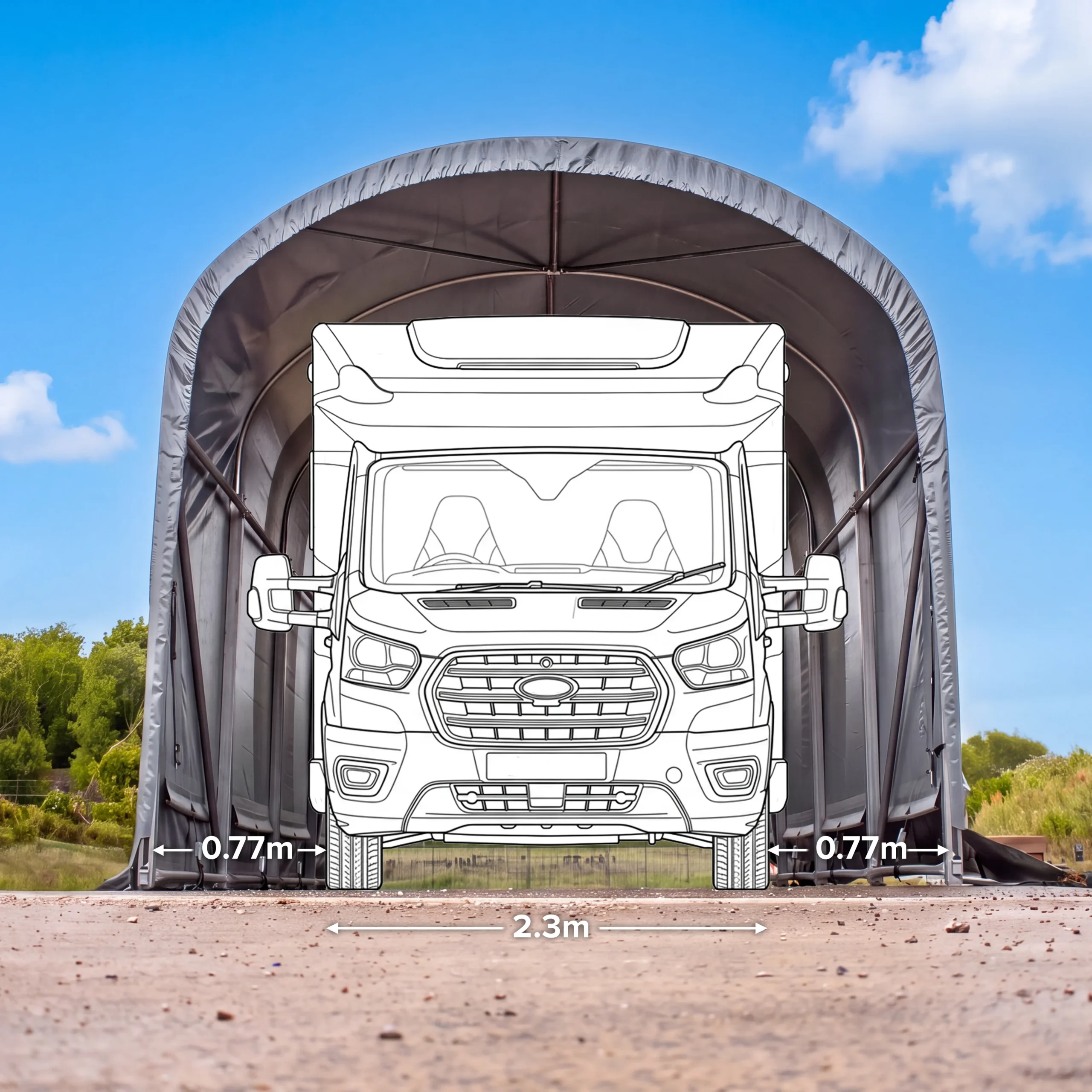 Motorhome Shelter